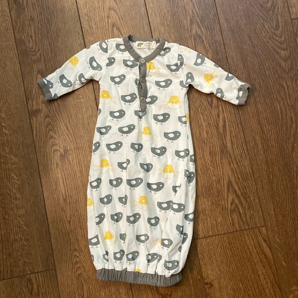 Monica + Andy Soft touch gown newborn